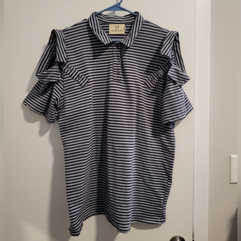 Fashion Brand Company 3-Collar Polo - XL